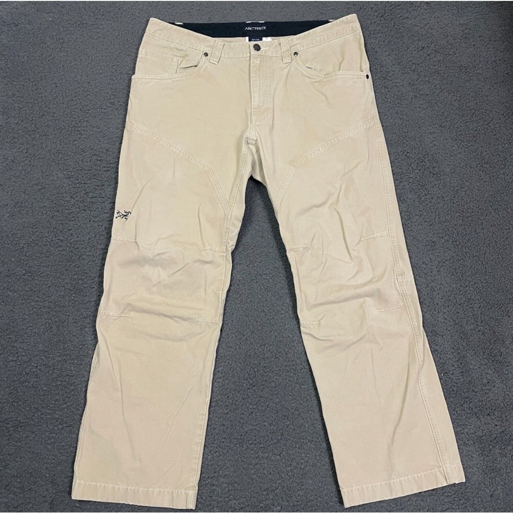 Arc'tery Pants Mens 36 Beige Tan Chinos Cargo Pants
Outdoor Hiking Canvas 36x32